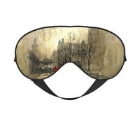 Couple amoureux marchant sommeil yeux Mas mis à jour design blocage de la lumière yeux aveugle nuit yeux blinder hommes femmes quart de travail cadeaux de voyage