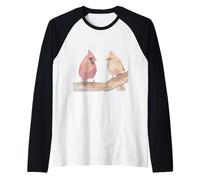Couple Aquarelle Oiseau Portrait Manche Raglan