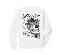 Couple Assorti de crânes pour Toujours Sweatshirt