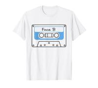 Couple Assorti K7 Audio Face A Face B Cassette Années 80 T-Shirt