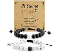 Couple Cadeau Fete Des Meres Idee Cadeau Couple Fête Des Mères Bracelets Pierre Naturelle Cadeau Valentin Couple Cadeau Pour Son Copain Cadeau Copine Cadeau Amoureux Cadeau Personnalisé Couple Amour