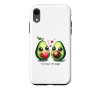 Couple d'avocat Mignon « You Stole My Heart Love » Coque pour iPhone XR