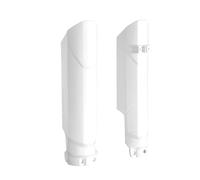 Couple De Cache-Fourche POLISPORT Blanc Pour KTM 350 EXC F 4T 2016-2022