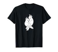 Couple de calopsittes en Forme de cœur - Amour Mignon de l'Australie T-Shirt