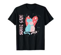 Couple de Chats Romantique Regard Doux et Amour T-Shirt