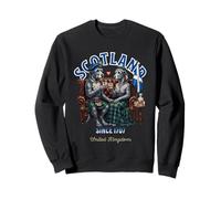 Couple de Chien Mignon écossais Deerhound Whiskey Amour Écosse Sweatshirt