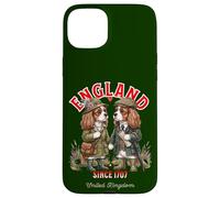 Couple de Chiens Cavalier King-Charles-Spaniel Coque pour iPhone 15 Plus