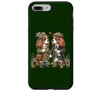 Couple de Chiens Cavalier King-Charles-Spaniel Coque pour iPhone 7 Plus/8 Plus