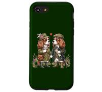 Couple de Chiens Cavalier King-Charles-Spaniel Coque pour iPhone SE (2020) / 7/8