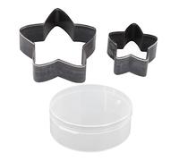Couple de coupe en cuir en forme d'étoile de punch coup de poing outil d'artisanat pour le tissu bricolage