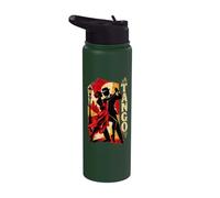 Couple de danseurs de tango tango argentin Stainless Steel Insulated Water Bottle