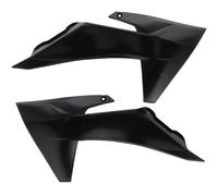 Couple De Fianchetti De Radiateur Noir ACERBIS Pour KTM 50 SX 2024-2026