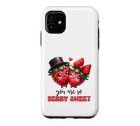 Couple de Fraises Kawaii You are So Berry Sweet Coque pour iPhone 11