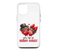 Couple de Fraises Kawaii You are So Berry Sweet Coque pour iPhone 12/12 Pro