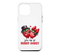 Couple de Fraises Kawaii You are So Berry Sweet Coque pour iPhone 12 Pro Max