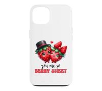 Couple de Fraises Kawaii You are So Berry Sweet Coque pour iPhone 13