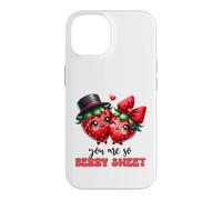 Couple de Fraises Kawaii You are So Berry Sweet Coque pour iPhone 14