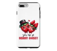Couple de Fraises Kawaii You are So Berry Sweet Coque pour iPhone 7 Plus/8 Plus
