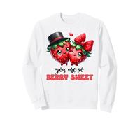 Couple de Fraises Kawaii You are So Berry Sweet Sweatshirt