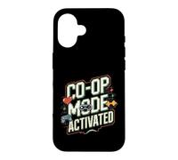 Couple de Jeux vidéo rétro Mode coopératif Coque pour iPhone 16