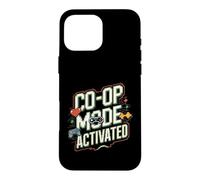 Couple de Jeux vidéo rétro Mode coopératif Coque pour iPhone 16 Pro Max