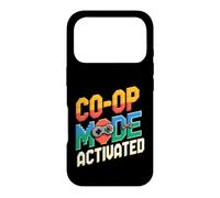 Couple de Joueurs Assortis Mode coopératif rétro activé Coque pour iPhone 17 Pro