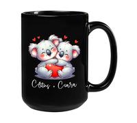 Couple De Koalas Mug Unique Tasse À Thé Drôle Tasse À Café Idée Cadeau Pour Noël Pâques Bureau 330Ml