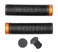 Couple De Poignées Echo Lock/On Noir/Orange 484042013 Wolftooth Vélo MTB