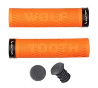 Couple De Poignées Echo Lock/On Orange/Noir 484042003 Wolftooth Vélo MTB