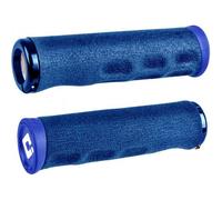 Couple De Poignées F-1 Dread Lock 130Mm Bleu 129100046 Odi Vélo Mtb