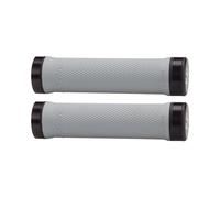 Couple De Poignées Lock-On 130Mm X 30,5Mm Mélange Doux Gris Clair G118 Renthal B