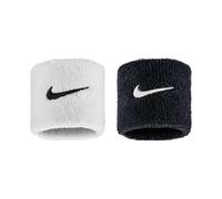 Couple De Poignets De Tennis Nike SWOOSH Classic Tergisudore Noir Blanc Noir