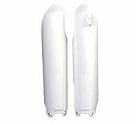 Couple De Protections De Té De Fourche Blanc Pour Yamaha 450 YZ F 2008-2019