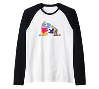 Couple de retraités mettant Ensemble Un Puzzle Manche Raglan