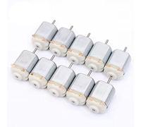 Couple de véhicule Hobby Composants électroniques, Mini moteur, Moteur 130 Dc, Mini kit de moteur de petite voiture, moteur 130 Petit moteur Science Electronics Accessoires de bricolage(10 packs)