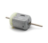 Couple de véhicule Petit moteur 6v Dc, moteur 130 dc, Dc for véhicule électrique Science Kit 3 Volt Mini electronic starter Diy Toy Car Double arbre de sortie 130 moteur à balai de charbon magnétique