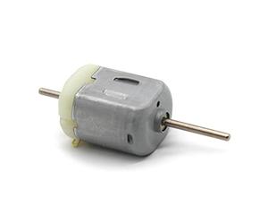 Couple de véhicule Petit moteur 6v Dc, moteur 130 dc, Dc for véhicule électrique Science Kit 3 Volt Mini electronic starter Diy Toy Car Double arbre de sortie 130 moteur à balai de charbon magnétique