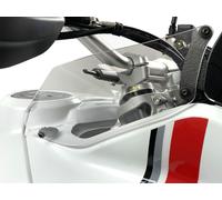 COUPLE DEFLECTEURS LATERAUX WRS TRANSPARENT POUR DUCATI DESERT X/RALLY/DISC 22-2