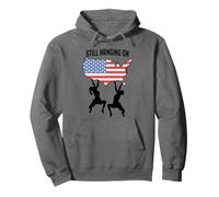 Couple d'escalade 4 Juillet Drapeau USA Anniversaire grimpeur Sweat à Capuche