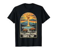 Couple du Parc National de Yellowstone T-Shirt