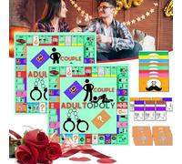 Couple en, Couple Adulte CoquinOpoly, Couple Board Game, Couples Datenight Game, Jeu (2 Set)