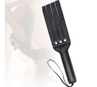 Couple en cuir clapets équestres pour les sports de fouet en plein air.