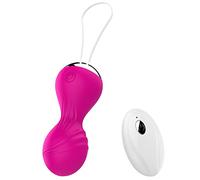 Couple Ġôdé xtôy f S F ø ử Vḯ s F m ñ n C lötté sans Fil Oě f Vîbr nt Femme Gød Silicone Pôrtable 12 Mödes E2