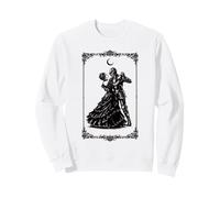 Couple Gothique Romantique Chevalier et Dame Gothique Sombre Romance Sweatshirt