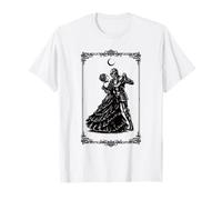 Couple Gothique Romantique Chevalier et Dame Gothique Sombre Romance T-Shirt