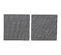 Couple Grille Haut-Parleurs 8,5 X 8,5 X 0,9 Cm X Center 80/130 Effect 8...