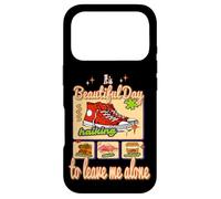 Couple Groovy Disant Que C'est Une Belle journée pour me Coque pour iPhone 17 Pro