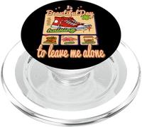 Couple Groovy Disant Que C'est Une Belle journée pour me PopSockets PopGrip pour MagSafe