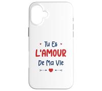 Couple Je t'aime Mon Amour Tu ES l'amour de ma Vie Coque pour iPhone 16 Plus