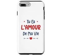 Couple Je t'aime Mon Amour Tu ES l'amour de ma Vie Coque pour iPhone 7 Plus/8 Plus